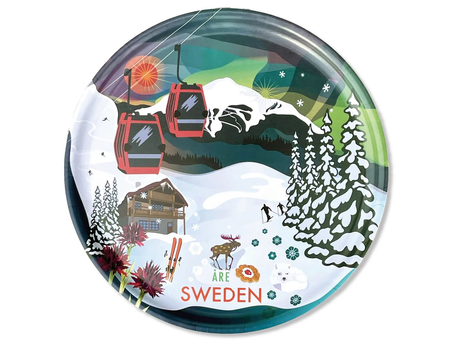 Åre Bricka Rund 38cm diam