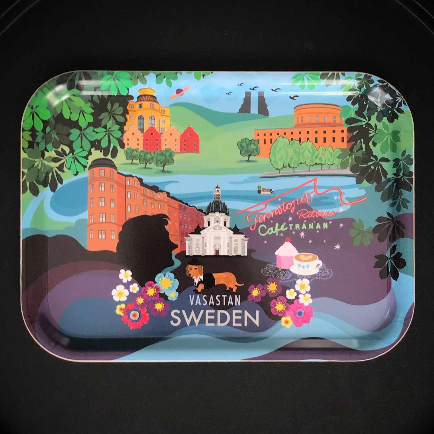 Vasastan Frukostbricka 27x20cm