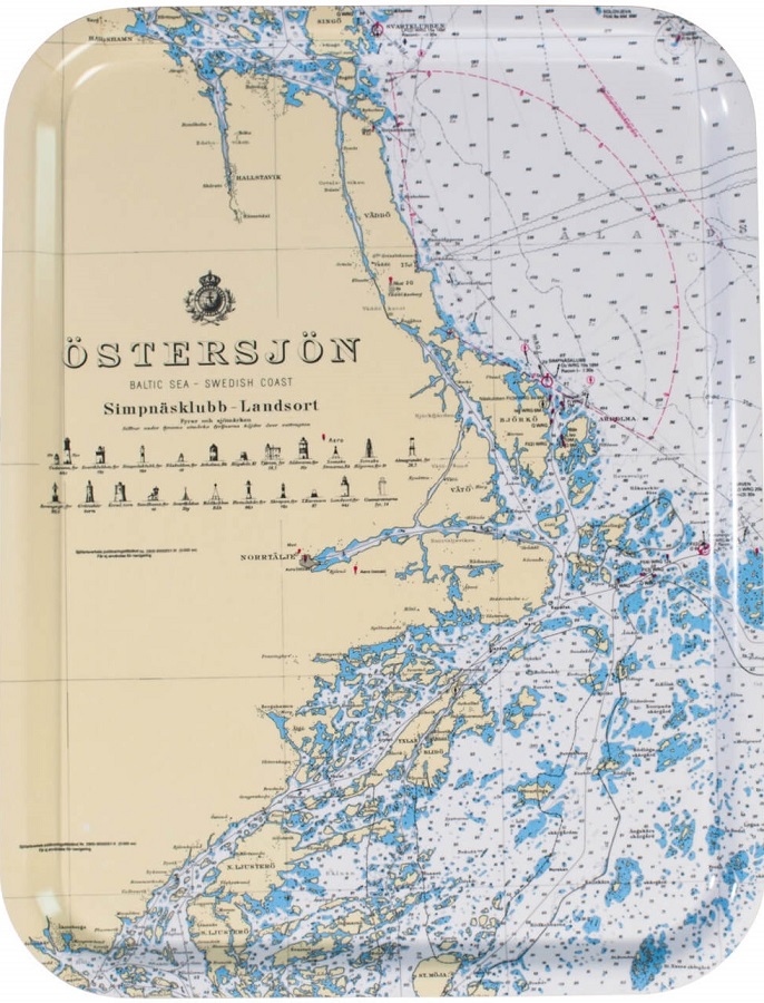 Bricka Stockholms Skärgård Norra