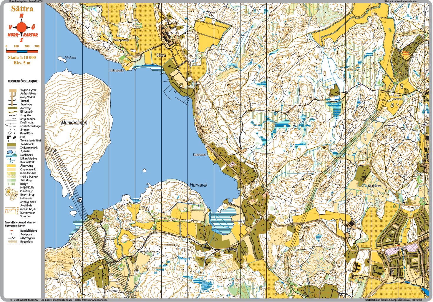 10 Sättra Norrkartor