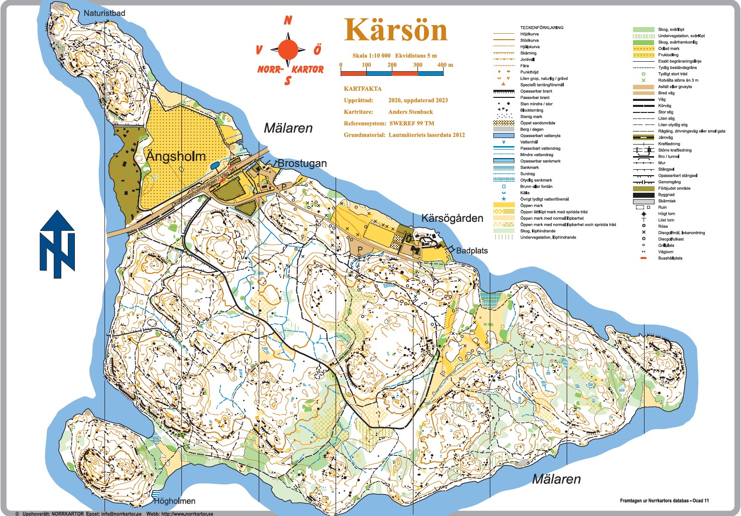 22 Kärsön Norrkartor