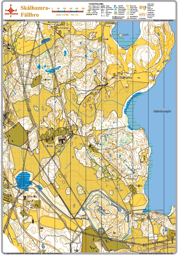 24 Skålhamra - Fällbro Norrkartor