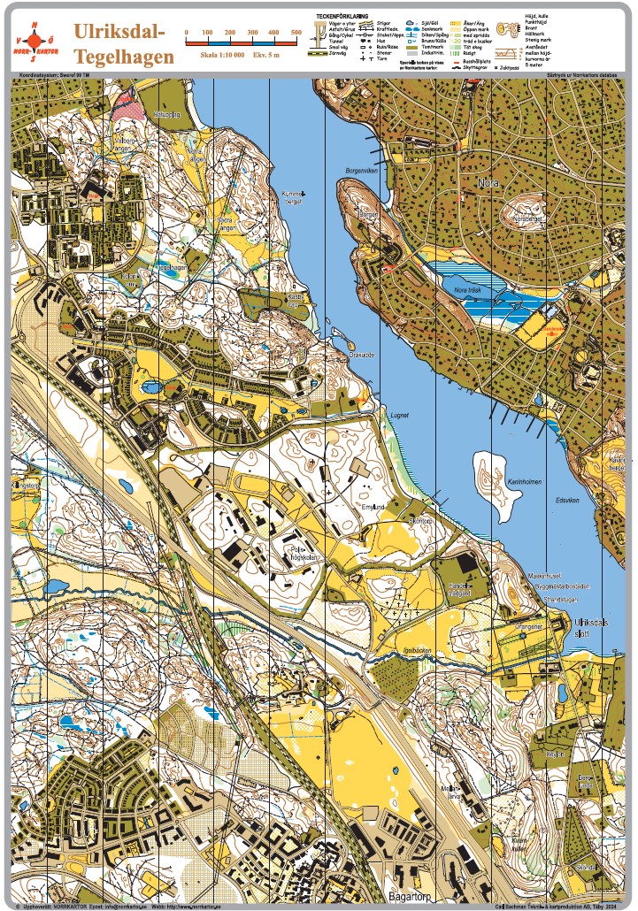32 Ulriksdal - Tegelhagen Norrkartor