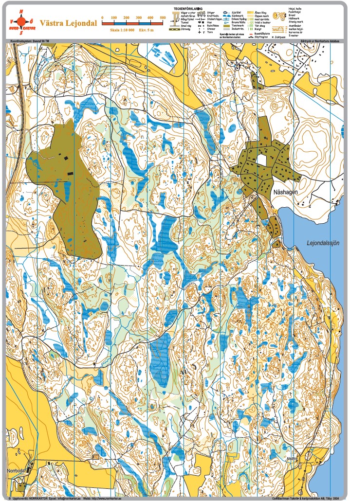 4 Västra Lejondal Norrkartor