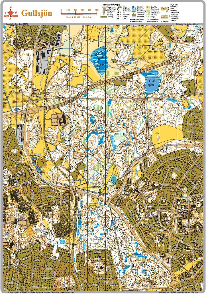 40 Gullsjön Norrkartor