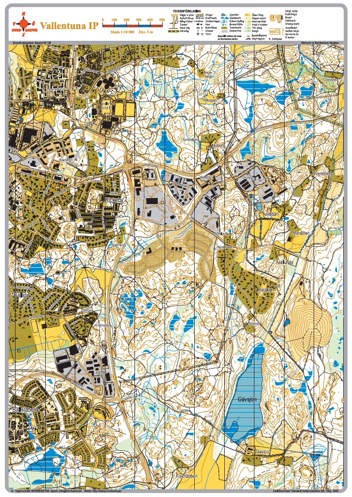42 Vallentuna IP Norrkartor