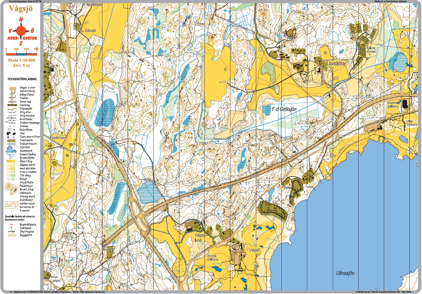 43 Vågsjö Norrkartor