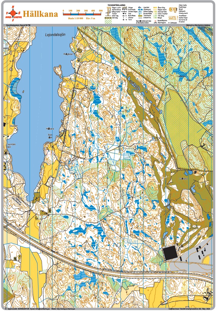 6 Hällkana Norrkartor