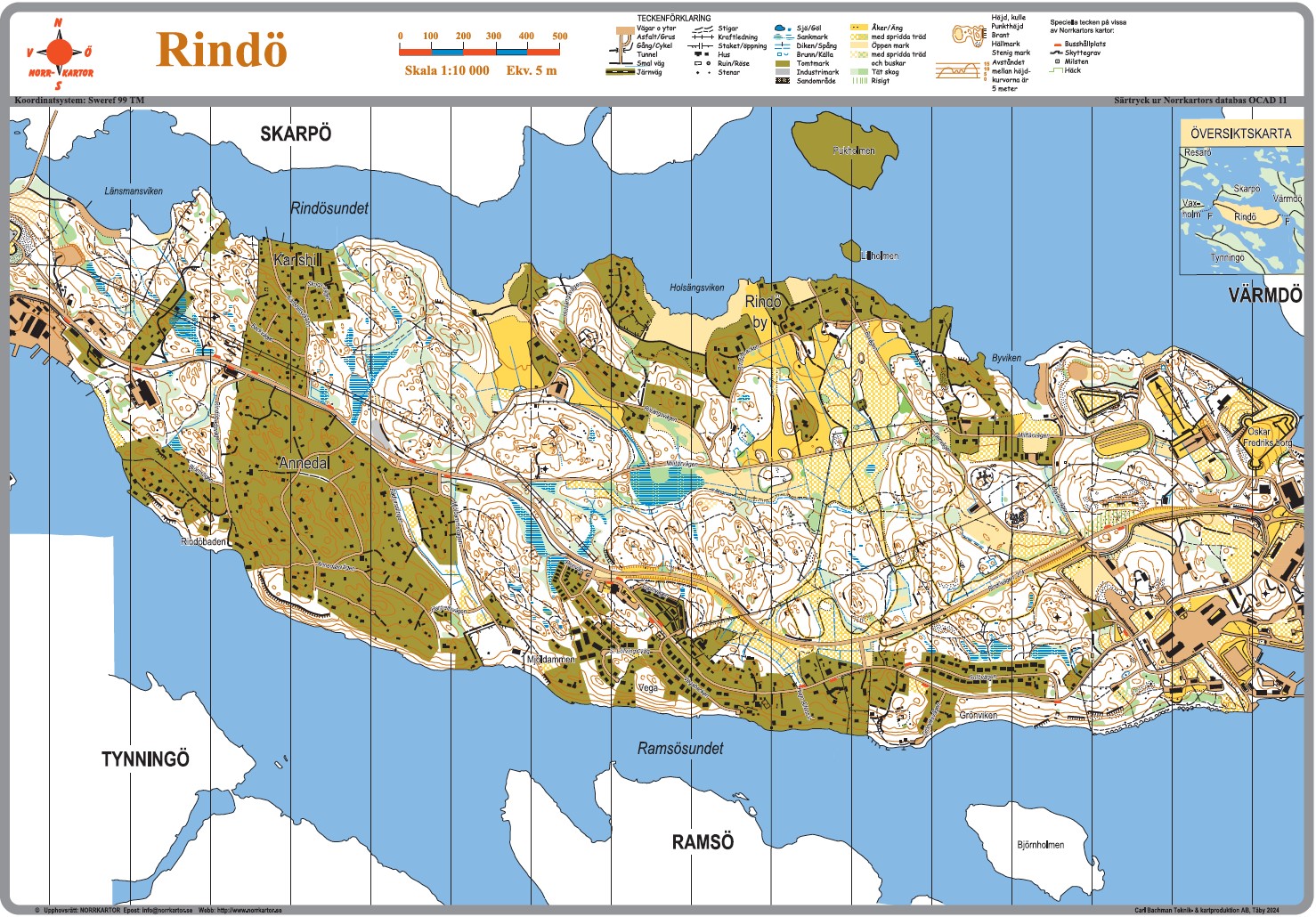 61 Rindö Norrkartor