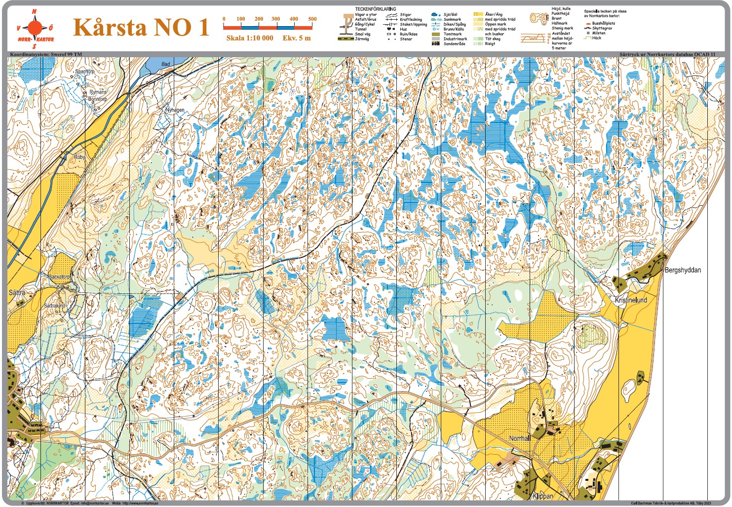 66 Kårsta NO 1 Norrkartor