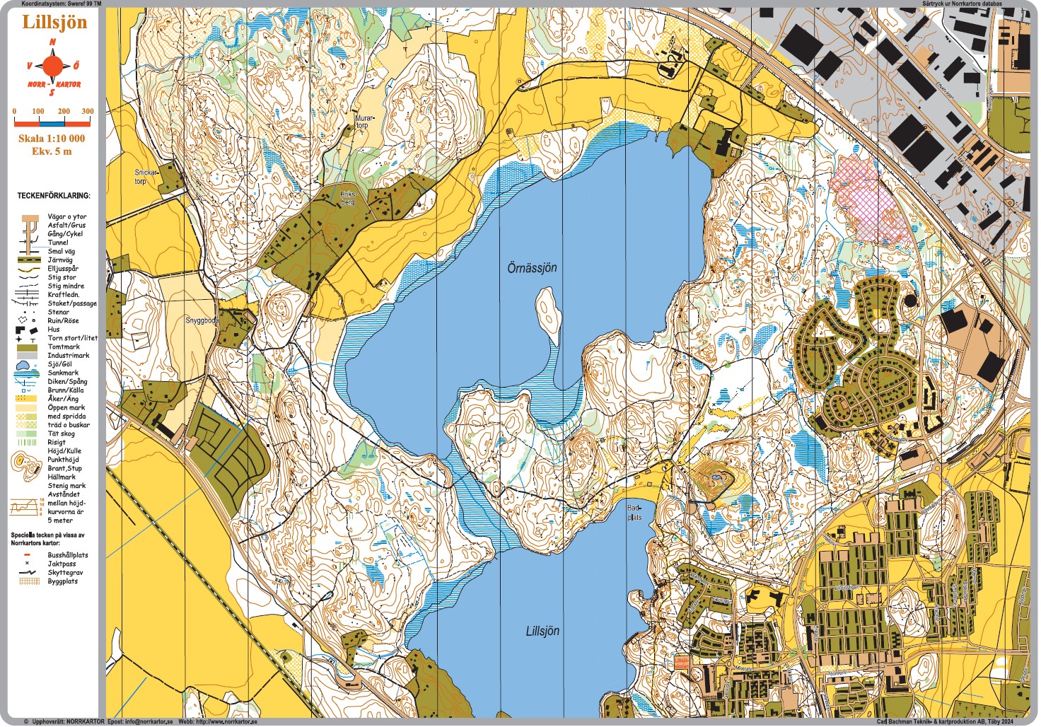 7 Lillsjön Norrkartor