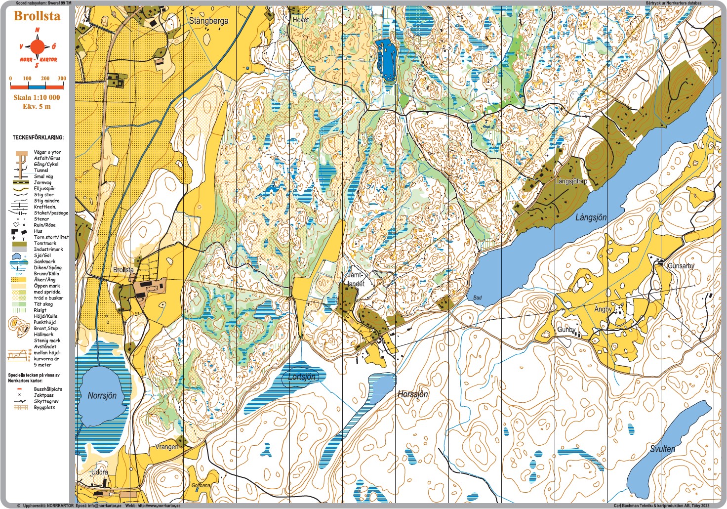 74 Brollsta Norrkartor