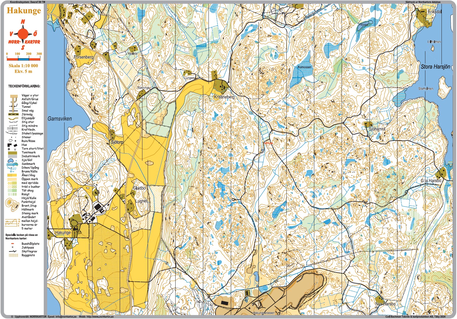 76 Hakunge Norrkartor