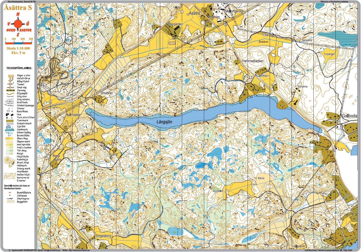 83 Åsättra S Norrkartor