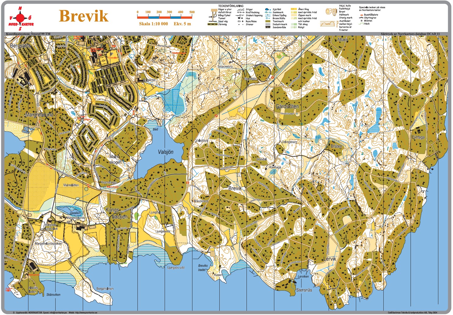 87 Brevik Norrkartor