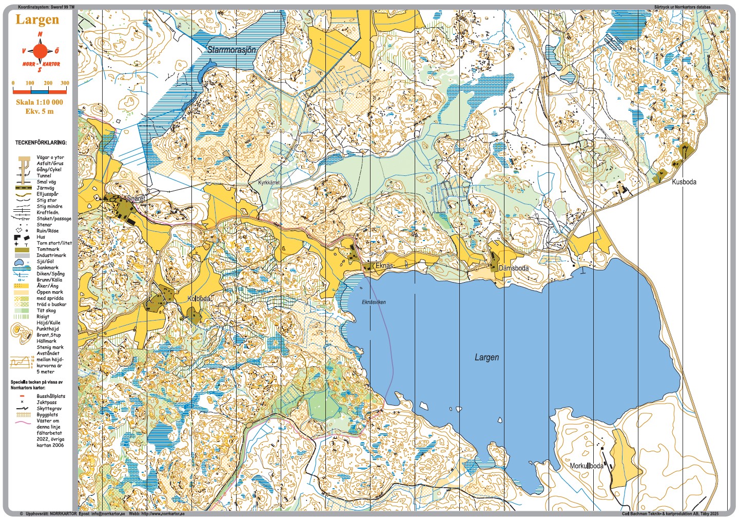 95 Largen Norrkartor