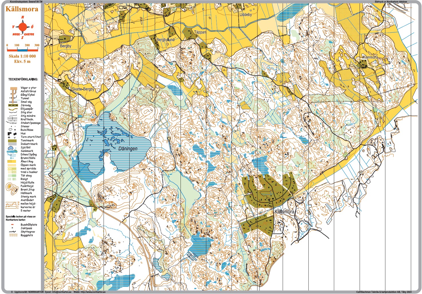 96 Källsmora Norrkartor