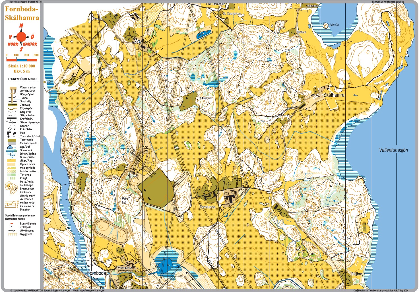 98 Fornboda - Skålhamra Norrkartor