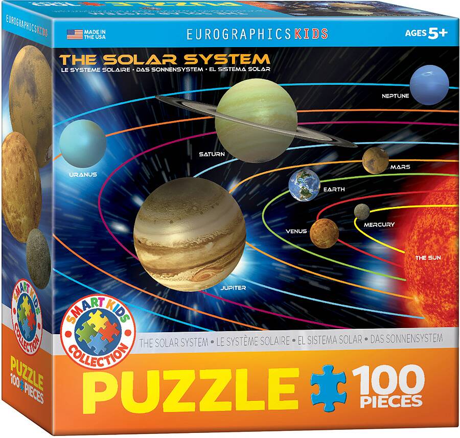 The Solar System Pussel 100 bitar
