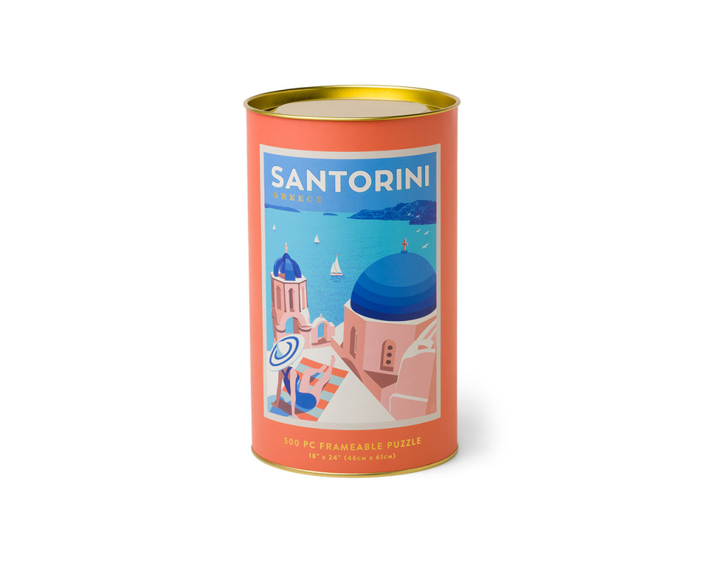 Pussel World Travel Santorini 500 bitar