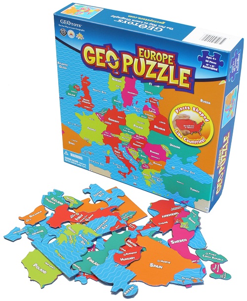 Geo Puzzle Europa