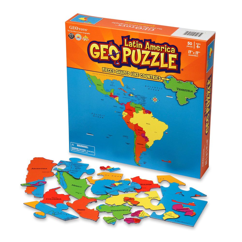 Geo Puzzle Latinamerika