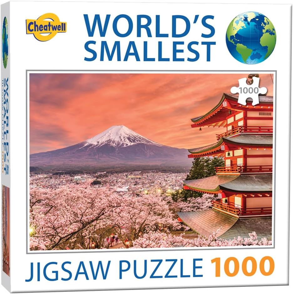 Mount Fuji Pussel 1000 bitar Worlds Smallest