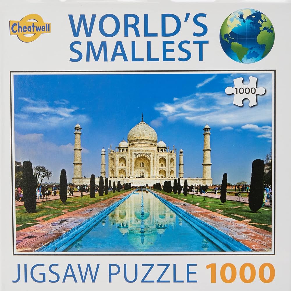 Taj Mahal Pussel 1000 bitar Worlds Smallest