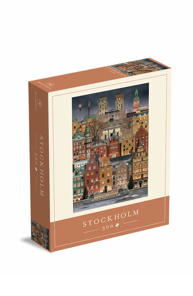 Stockholm pussel Christmas 500 bitar