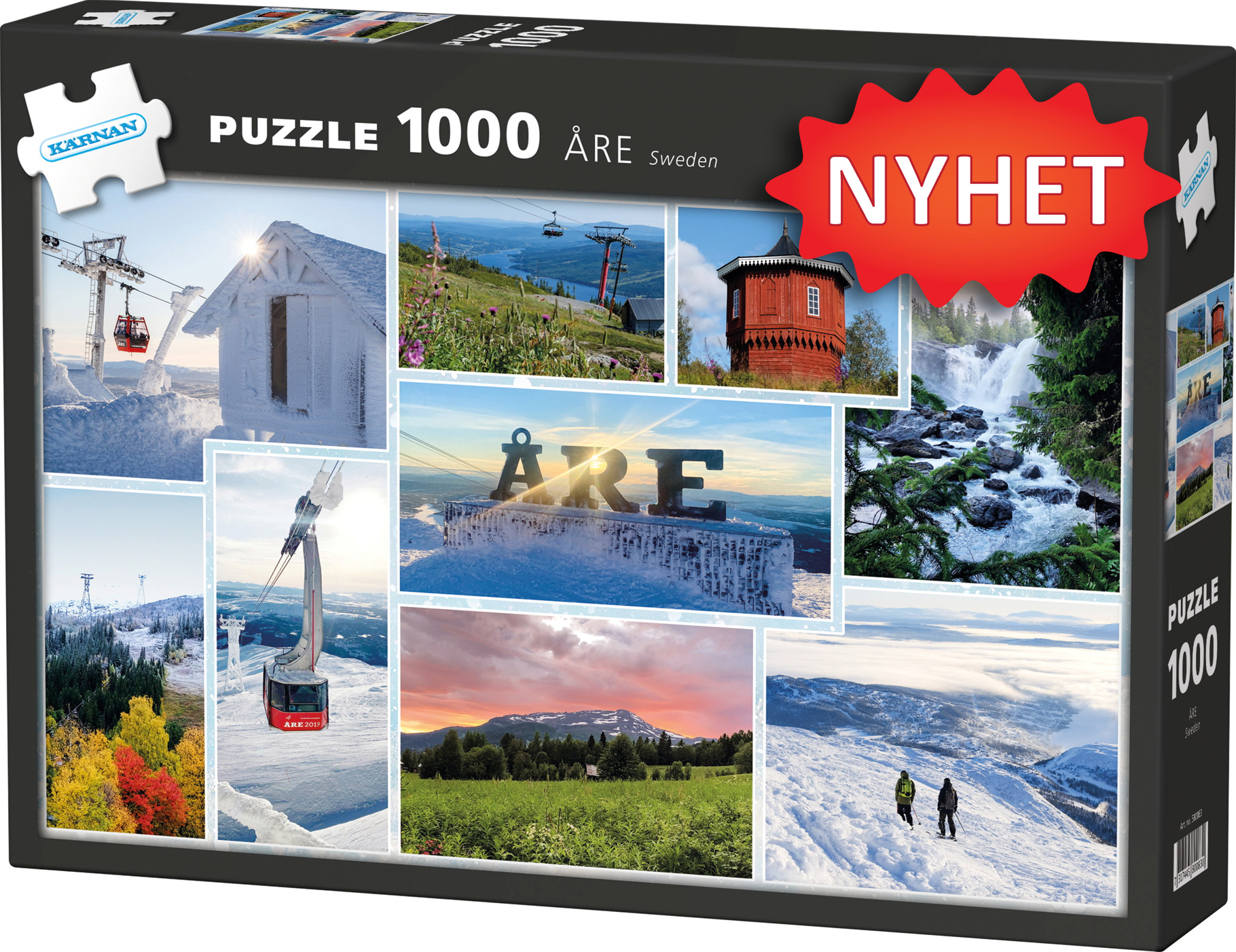 Pussel Åre 1000 bitarar