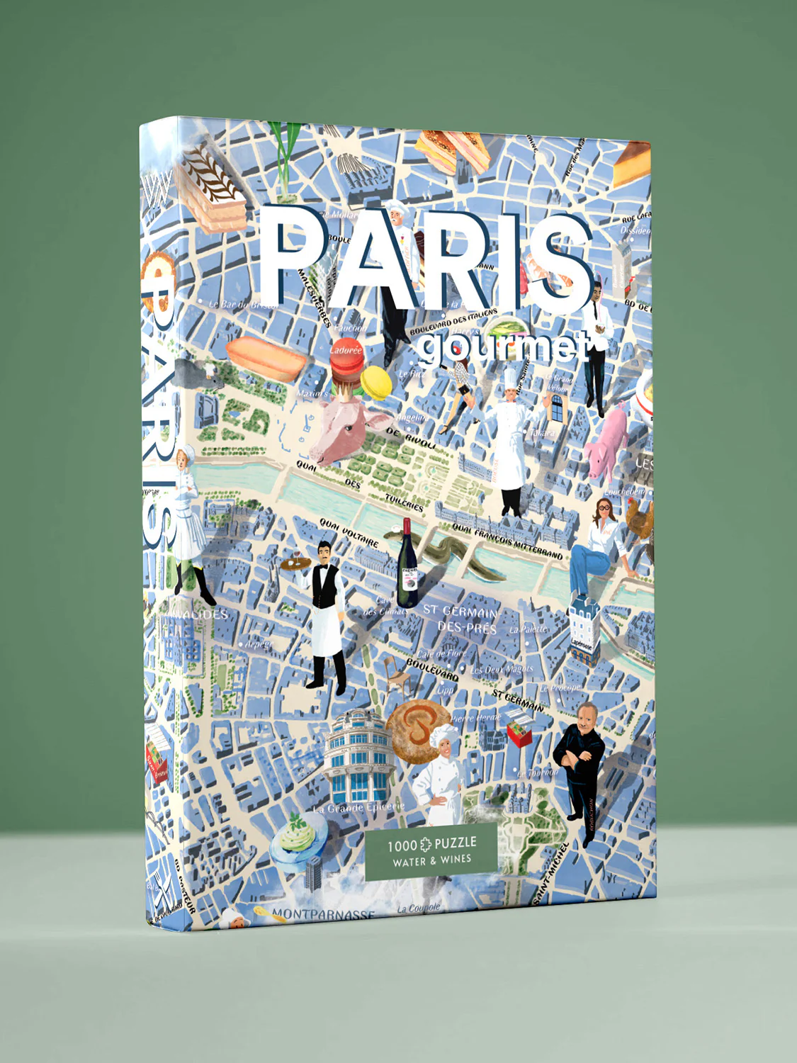 Gourmet Puzzle - Paris 1000 bitar