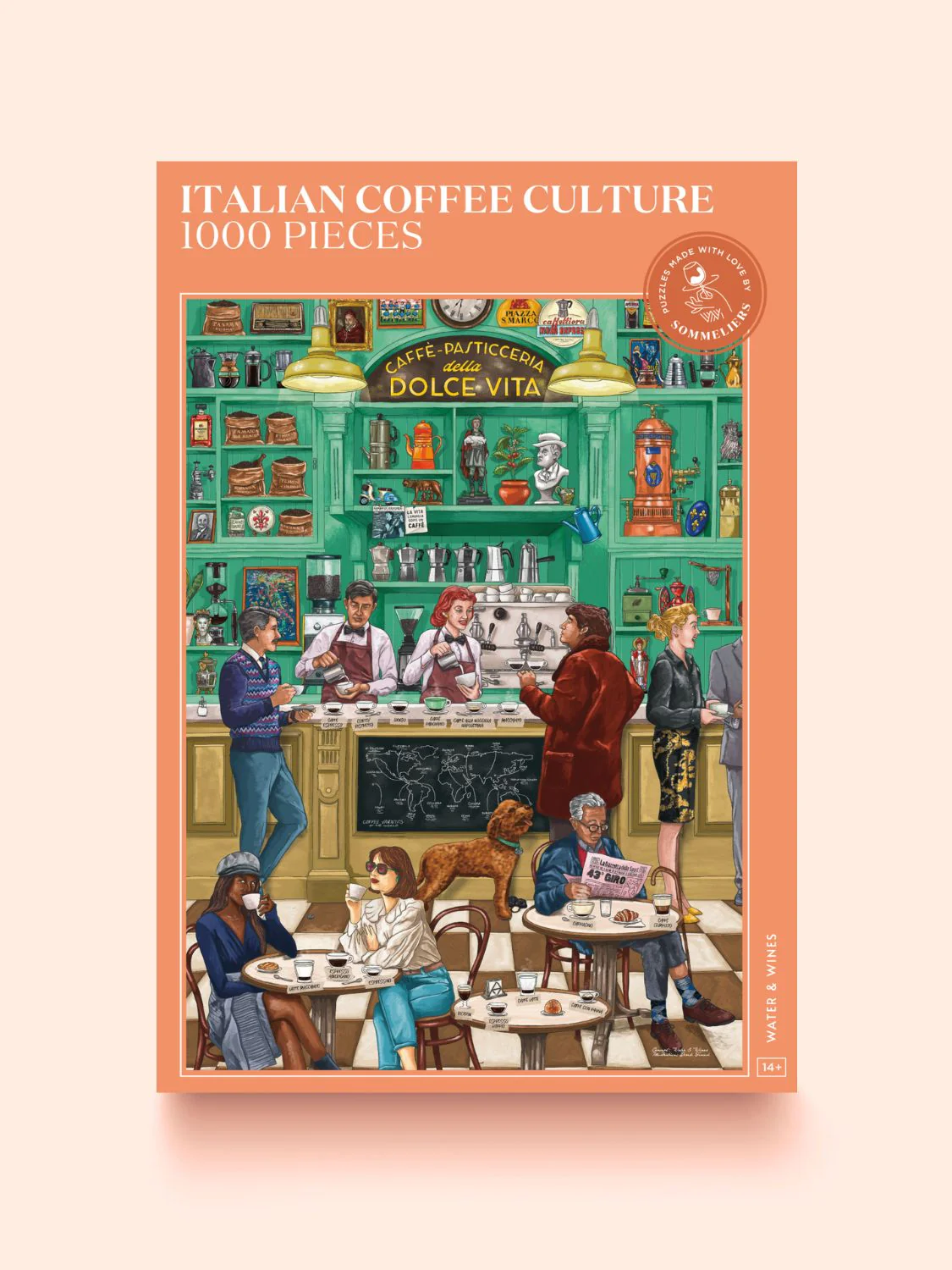 Coffee Puzzle - Italian Coffee Culture 1000 bitar