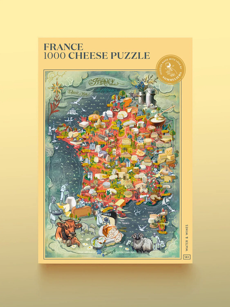 Cheese Puzzle - France 1000 bitar