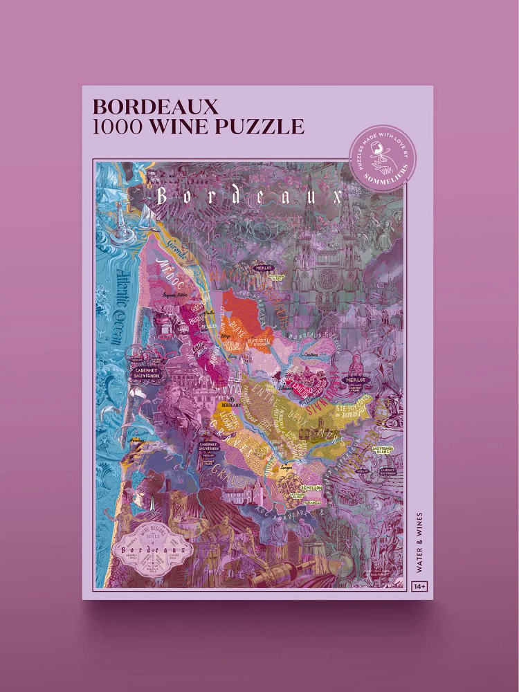 Wine Puzzle Bordeaux 1000 bitar
