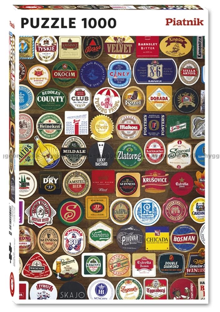 Pussel Ölunderlägg 1000 bitar