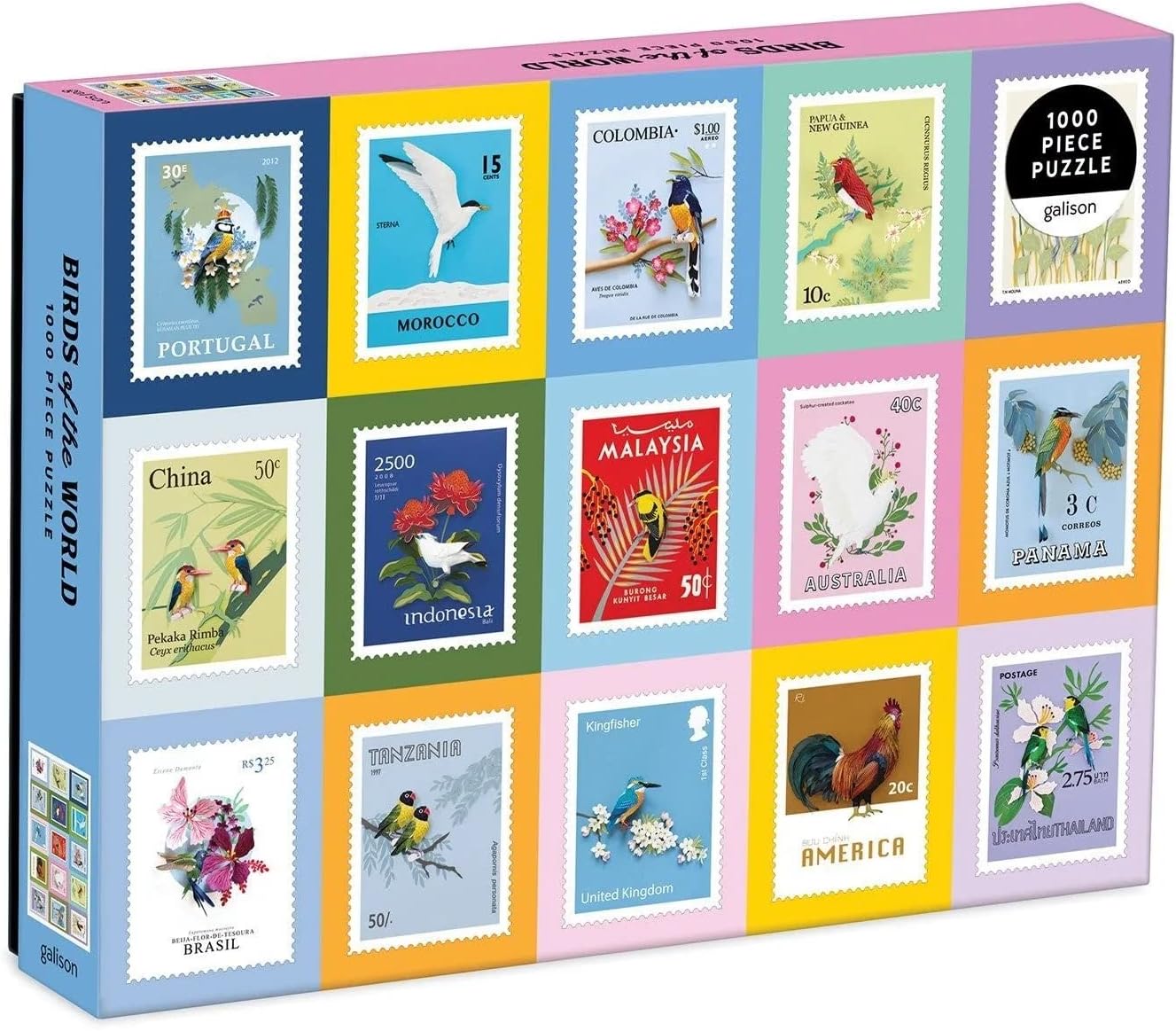 Birds of the World pussel 1000 bitar