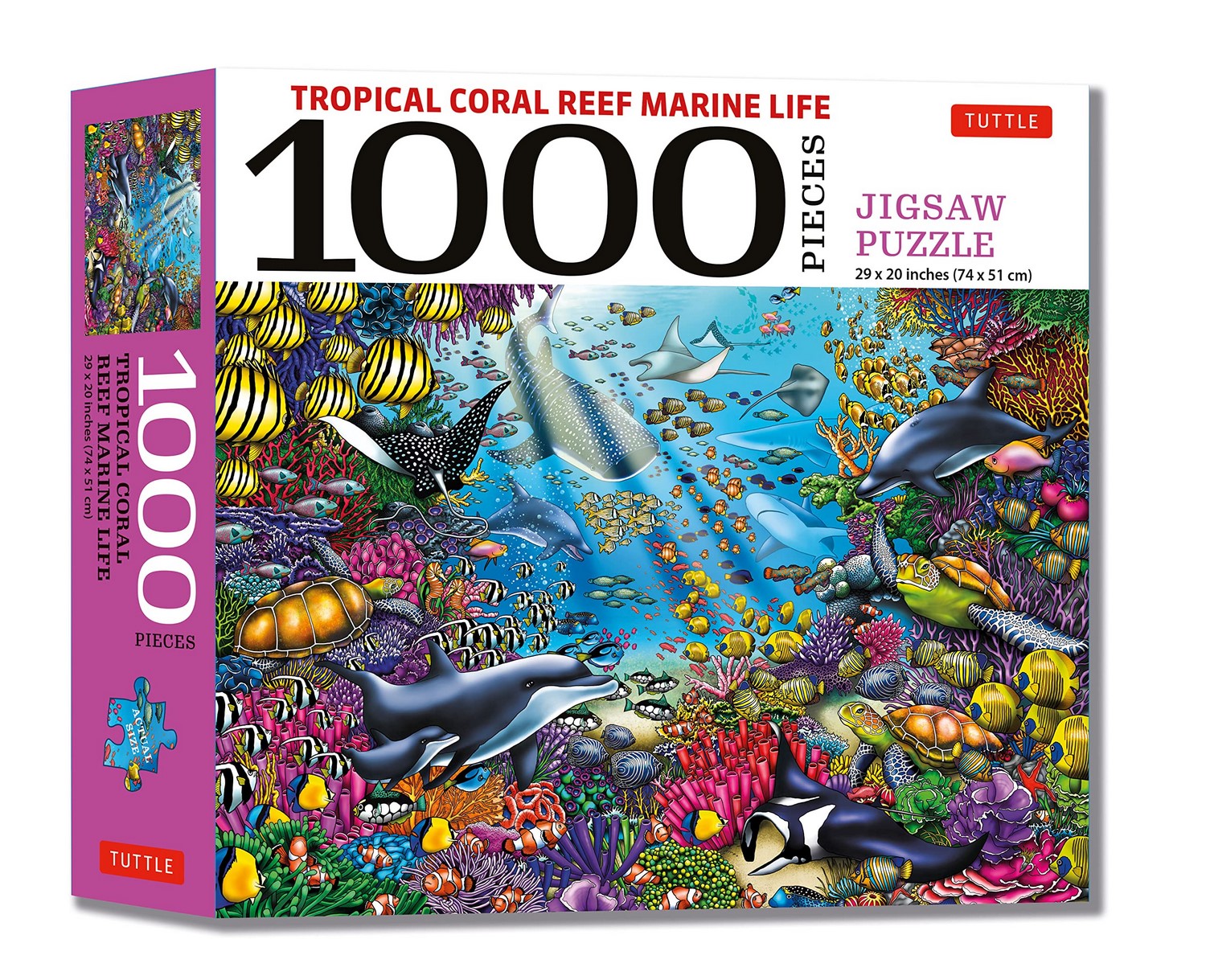 Tropical Coral Marine Life Pussel 1000 bitar
