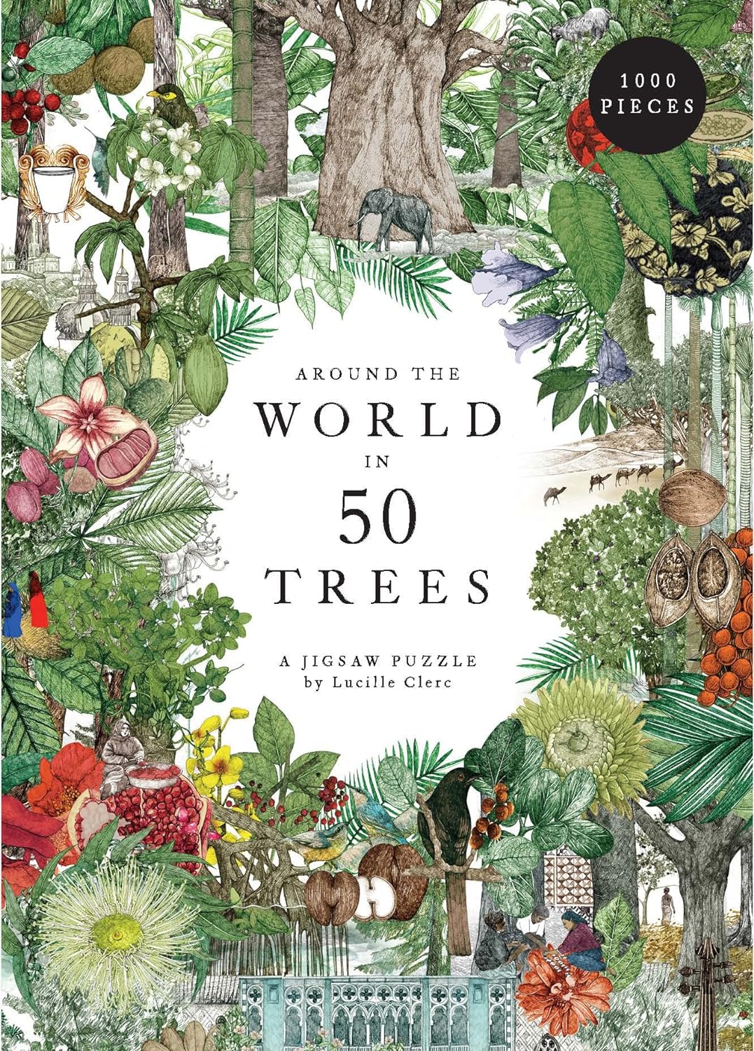 Around the World in 50 Trees Pussel 1000 bitar