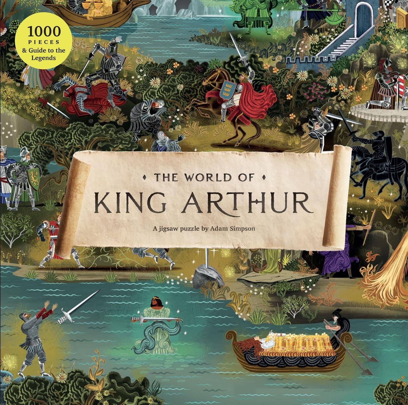 The World of King Arthur Puzzle 1000 bitar