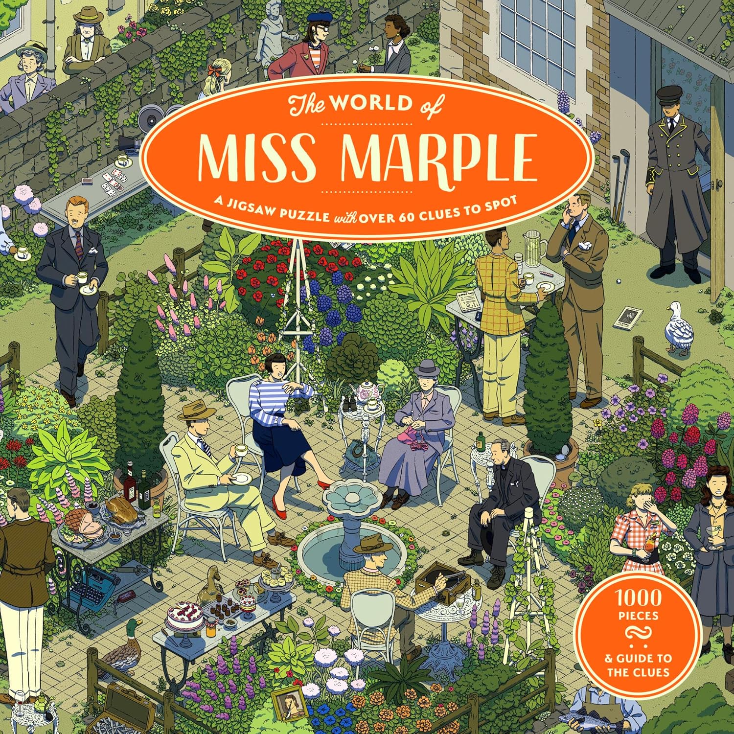 The World of Miss Marple Puzzle 1000 bitar