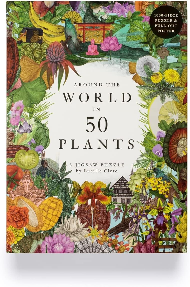 Around the World in 50 Plants Pussel 1000 bitar