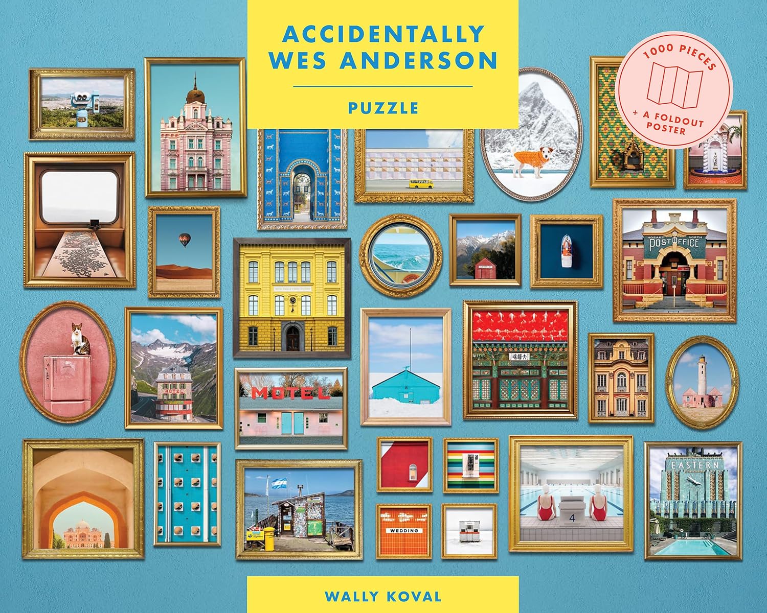 Accidentally Wes Anderson Puzzle 1000 bitar