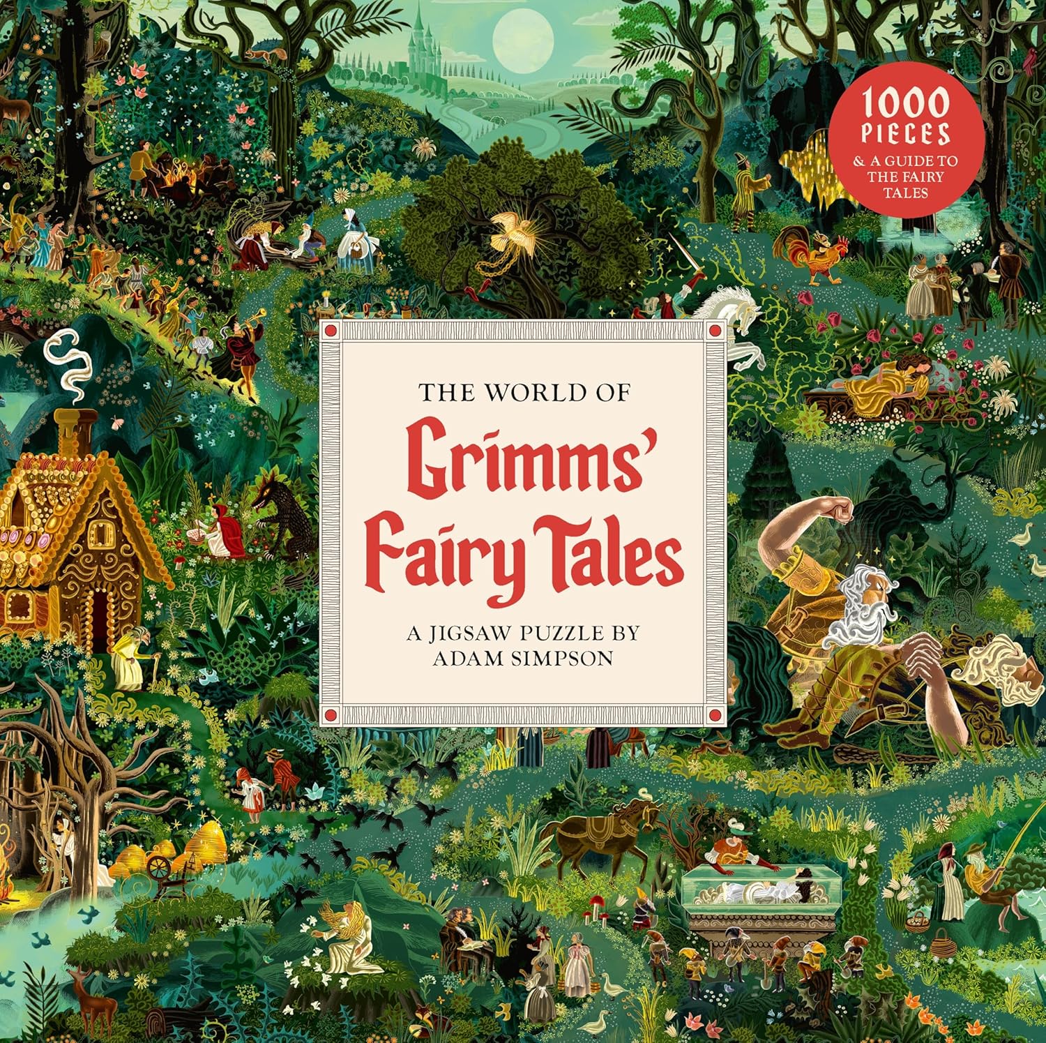 The World of Grimms Fairy Tales 1000 bitar