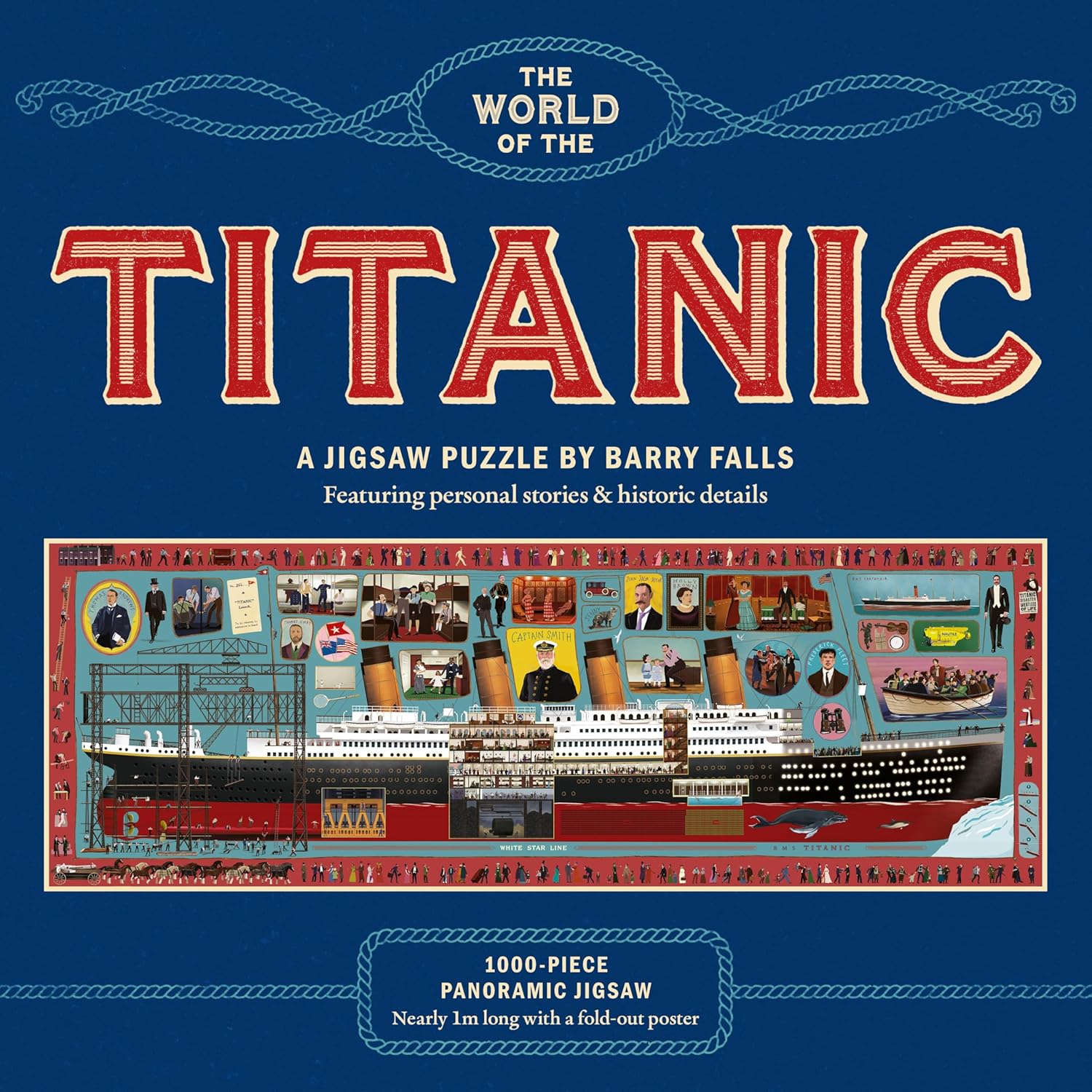 The World of Titanic 1000 bitar Panorama
