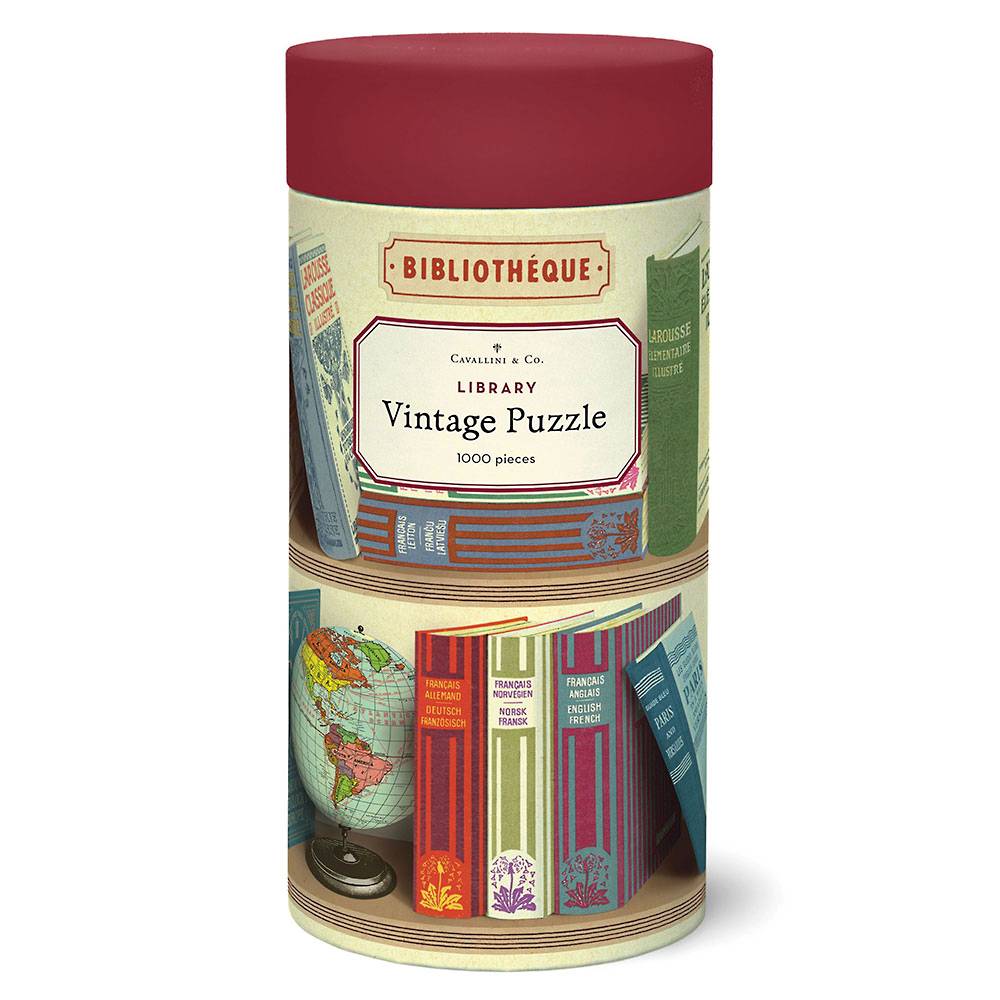 Library Vintage Pussel 1000 bitar