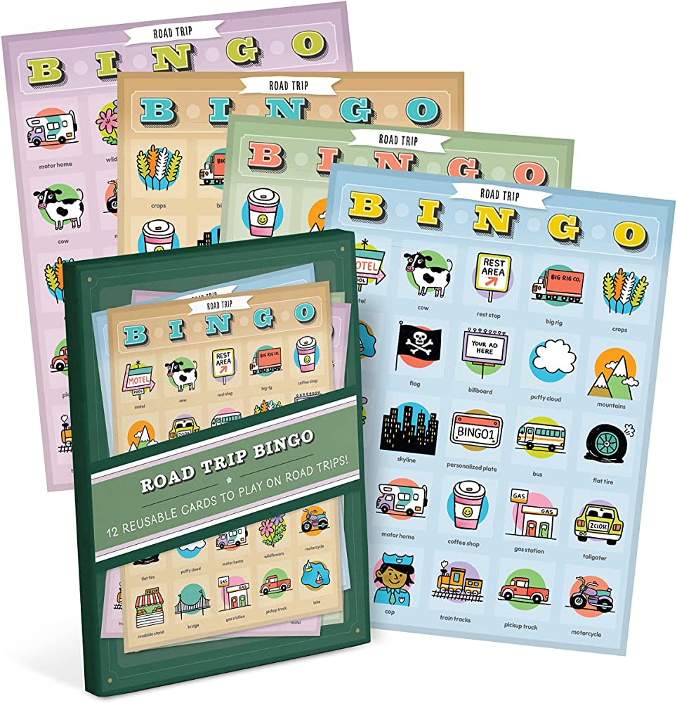 Knock Knock Roadtrip Bingo