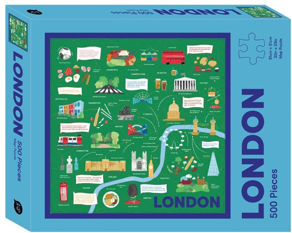 London Map Puzzle 500 bitar
