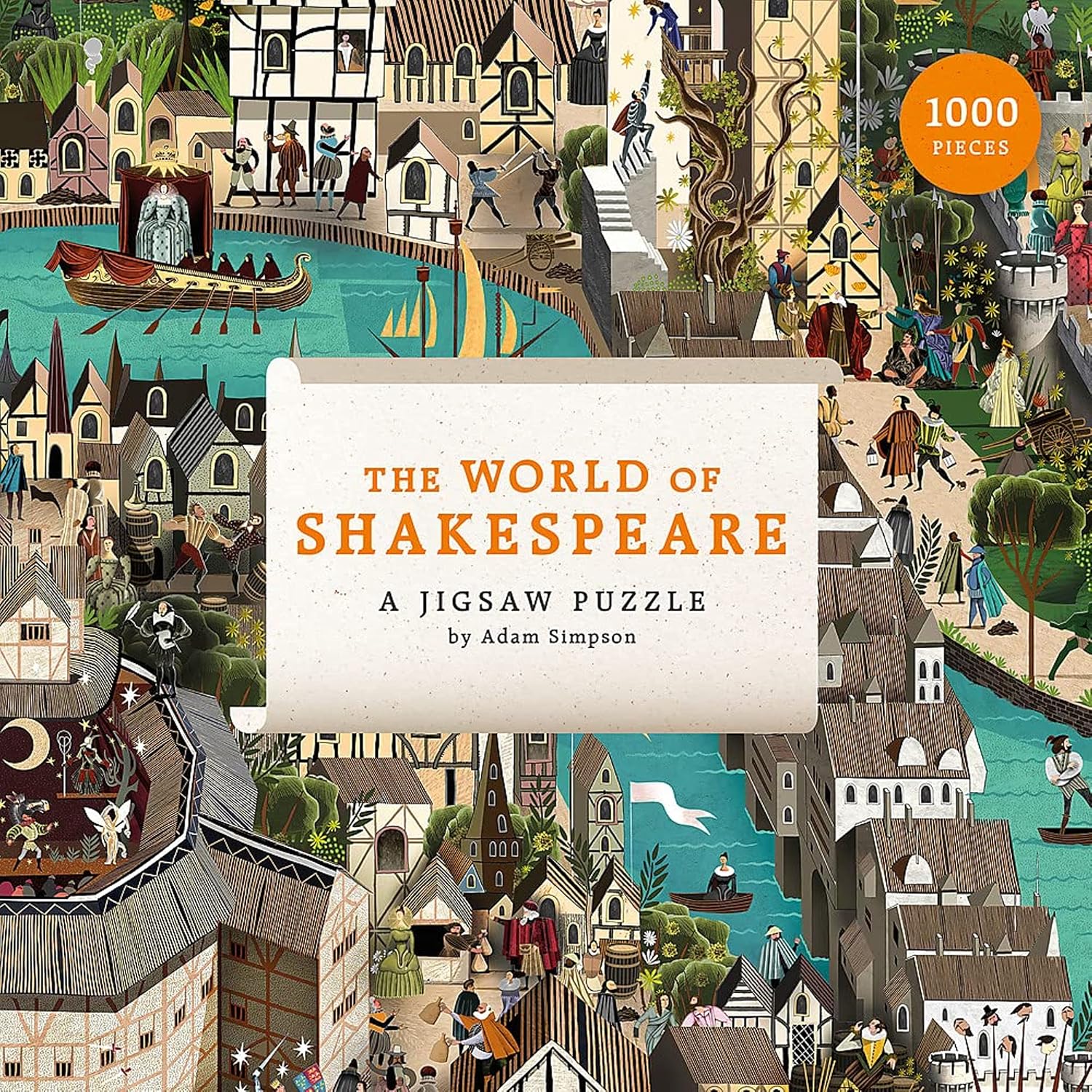 The World of Shakespeare Puzzle 1000 bitar