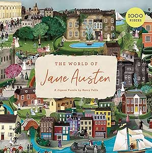 The World of Jane Austen Puzzle 1000 bitar