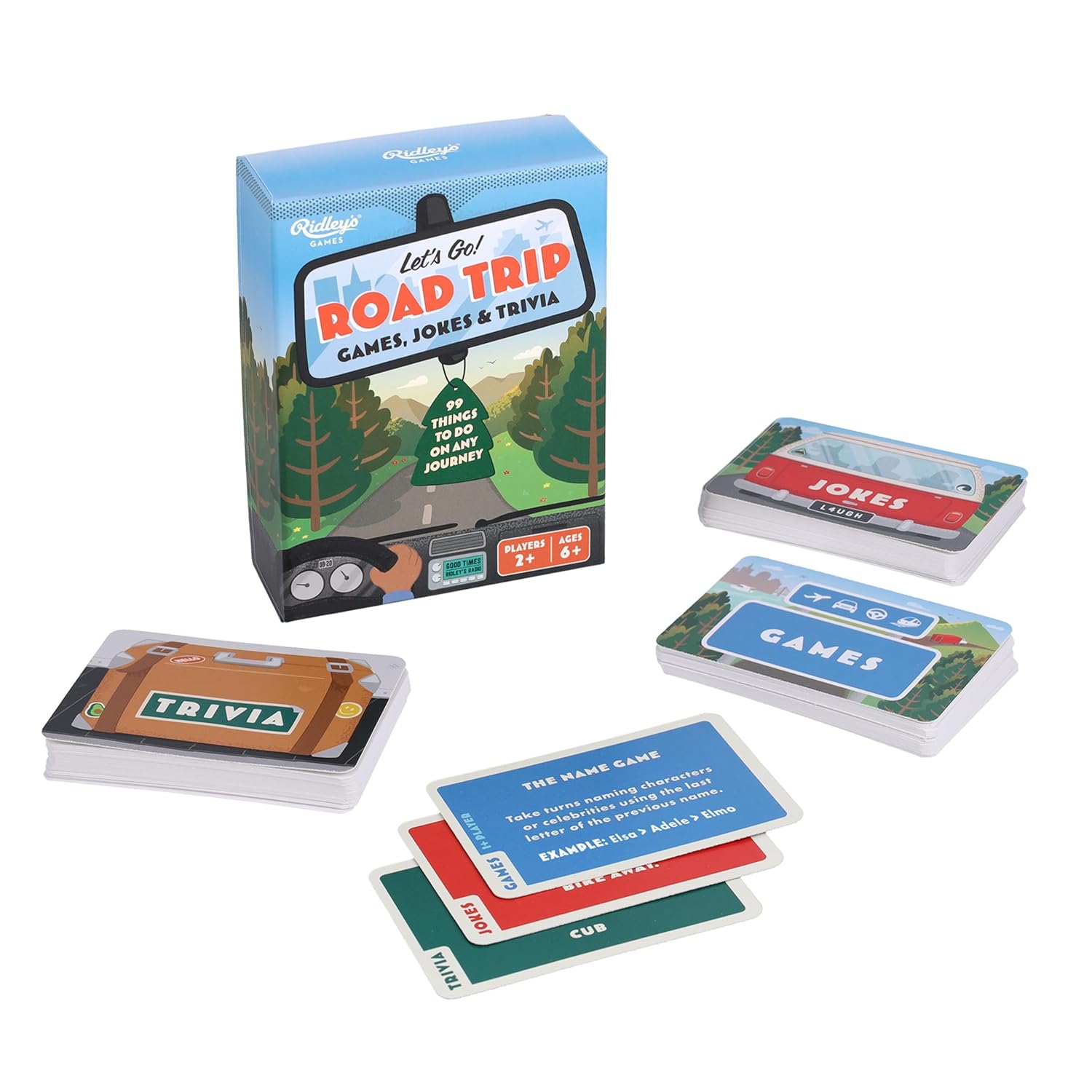 Let´s Go! Road Trip Games Jokes and Trivia